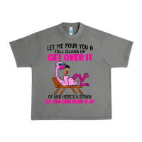 Tornado let me pour you a tall glass of get over it flamingo t shirt Urban Heavy Tee - linhVisuals