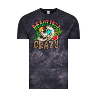 Cloud Black Beautiful Crazy Summer Vintage Tee - CowhideDigitalArt