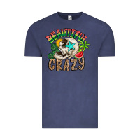Vintage Denim Beautiful Crazy Summer Vintage Tee - CowhideDigitalArt