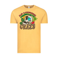 Vintage Mustard Beautiful Crazy Summer Vintage Tee - CowhideDigitalArt