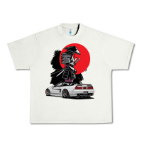 Pistachio jdm nsx car tuning japan samurai drift import pullover hoodie Urban Heavy Tee - linhVisuals