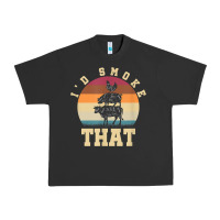 Pigment Black id smoke that funny smoked pork meat lover bbq gift barbecue t shirt Urban Heavy Tee - linhVisuals
