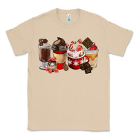Mushroom Chocolate Love Coffee Cups Classic Tee - FaDigitalArtStudio