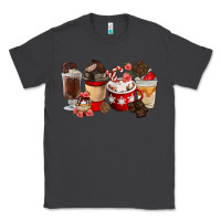 Smoke Chocolate Love Coffee Cups Classic Tee - FaDigitalArtStudio