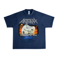Navy anthrax – persistence of time 30th anniversary tank top Urban Heavy Tee - linhVisuals