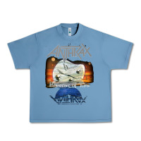Pebble Blue anthrax – persistence of time 30th anniversary tank top Urban Heavy Tee - linhVisuals