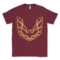 Burgundy Trans Am Classic Tee - maiPhamDesign