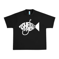 Black matching church christian group bible verse fishers of men pullover ho Urban Heavy Tee - linhVisuals