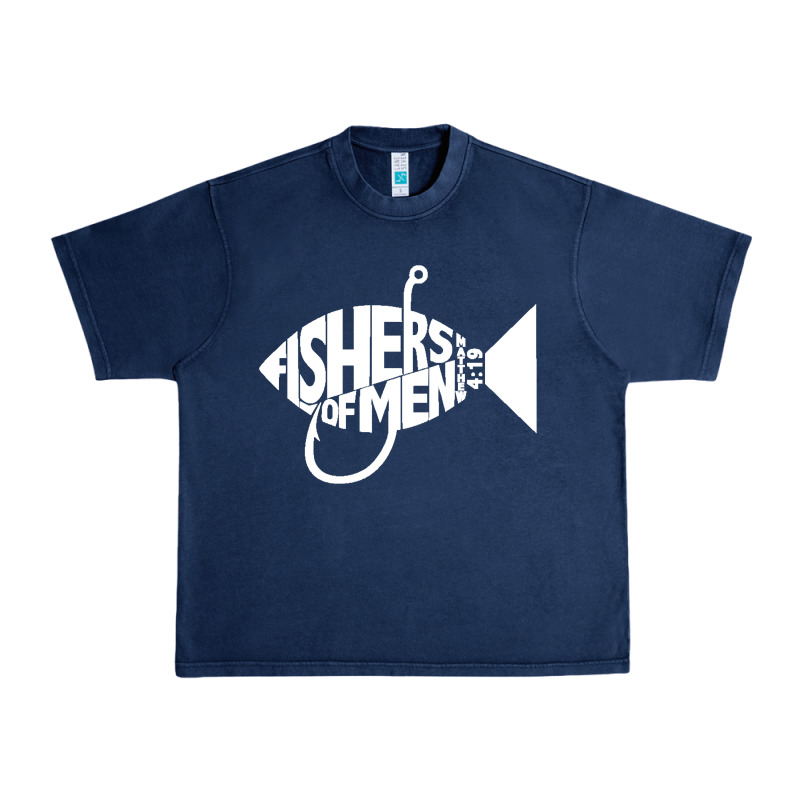 Matching Church Christian Group Bible Verse Fishers Of Men Pullover Ho Urban Heavy Tee by linhVisuals | Teevron