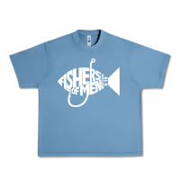 Pebble Blue matching church christian group bible verse fishers of men pullover ho Urban Heavy Tee - linhVisuals