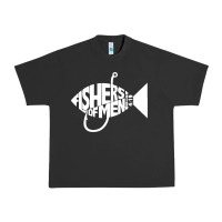 Pigment Black matching church christian group bible verse fishers of men pullover ho Urban Heavy Tee - linhVisuals