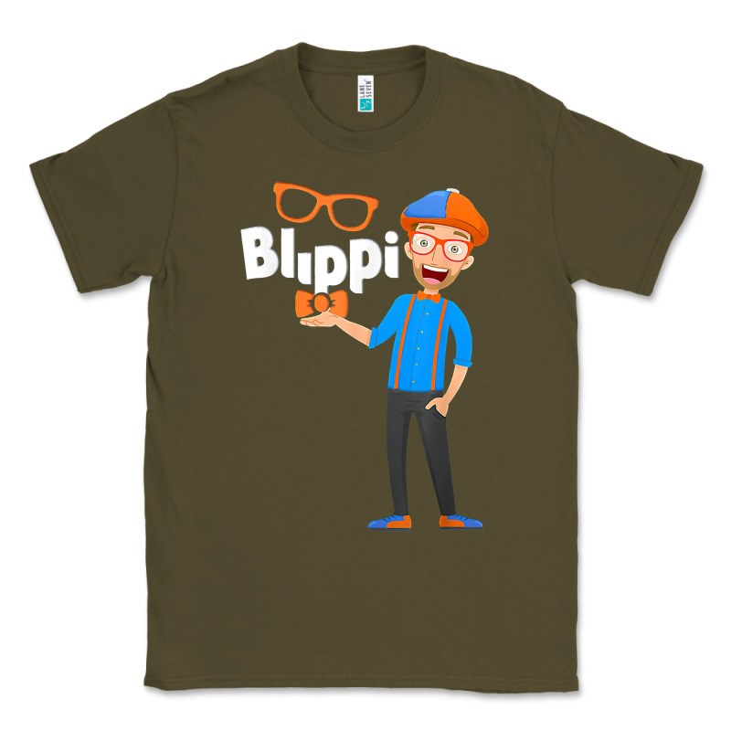 Kids Cartoon Blippis Funny Classic Tee by maiPhamDesign | Teevron