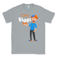 Heather Grey Kids Cartoon Blippis funny Classic Tee - maiPhamDesign