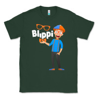Sports Green Kids Cartoon Blippis funny Classic Tee - maiPhamDesign