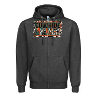 Charcoal Heather Cowhide is the New Black Zipper Hoodie - Jasminsmagicworld