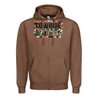 Chestnut Cowhide is the New Black Zipper Hoodie - Jasminsmagicworld