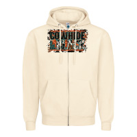 Sandshell Cowhide is the New Black Zipper Hoodie - Jasminsmagicworld