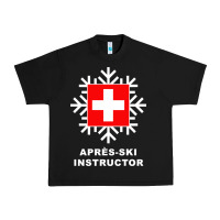 Black après ski instructor sweatshirt Urban Heavy Tee - linhVisuals