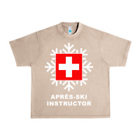 French Oak après ski instructor sweatshirt Urban Heavy Tee - linhVisuals