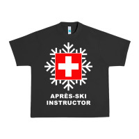 Pigment Black après ski instructor sweatshirt Urban Heavy Tee - linhVisuals