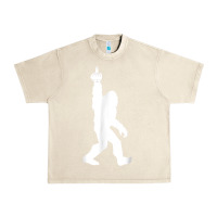 Sandshell funny bigfoot middle finger for squatch believers t shirt Urban Heavy Tee - linhVisuals