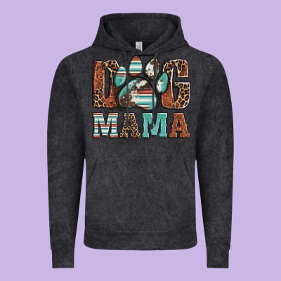Dog Mama Vintage Hoodie Designed By Artiststas