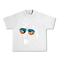 Lunar Rock american akita shirts with glasses sunglasses retro style t shirt Urban Heavy Tee - linhVisuals