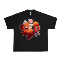 Black turning red Merch Urban Heavy Tee - linhVisuals