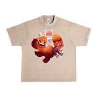 French Oak turning red Merch Urban Heavy Tee - linhVisuals