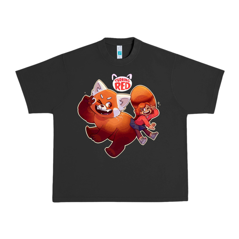 Turning Red Merch Urban Heavy Tee by linhVisuals | Teevron