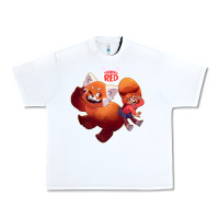 White turning red Merch Urban Heavy Tee - linhVisuals