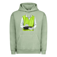 Pigment Oil Green border collie engineer Urban Hoodie - RanaPortraitStore