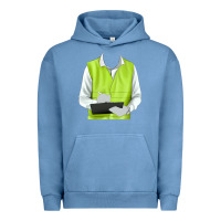 Pigment Pebble Blue border collie engineer Urban Hoodie - RanaPortraitStore
