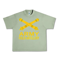 Oil Green army field artillery branch us usa t shirt Urban Heavy Tee - linhVisuals