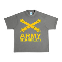 Army Field Artillery Branch Us Usa T Shirt Urban Heavy Tee | Teevron