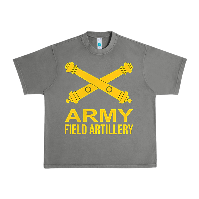 Army Field Artillery Branch Us Usa T Shirt Urban Heavy Tee by linhVisuals | Teevron