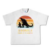 Lunar Rock mens grandpazilla grandpa of monsters retro halloween christmas t shir Urban Heavy Tee - linhVisuals