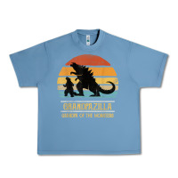 Pebble Blue mens grandpazilla grandpa of monsters retro halloween christmas t shir Urban Heavy Tee - linhVisuals