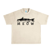 Catfish Meow Funny Catfishing Fishing Fisherman Gift T Shirt Urban Heavy Tee | Teevron