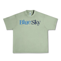 Oil Green Blue Sky Studios Urban Heavy Tee - linhVisuals