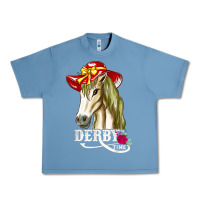 Pebble Blue derby day shirt 2022 horse derby party horse racing t shirt Urban Heavy Tee - linhVisuals