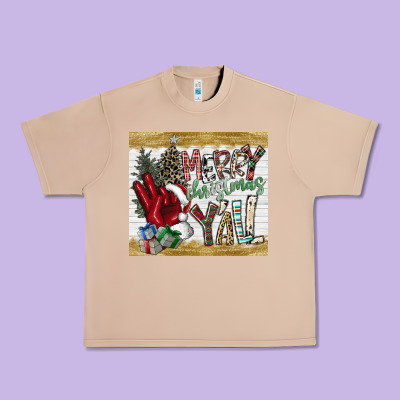 Merry Christmas Y'all Urban Heavy Tee Designed By Cowhidedigitalart