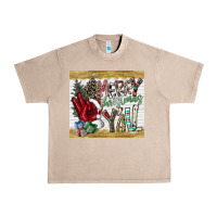 French Oak merry christmas y'all Urban Heavy Tee - CowhideDigitalArt