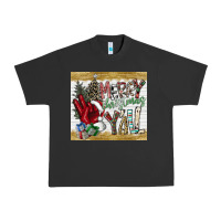 Pigment Black merry christmas y'all Urban Heavy Tee - CowhideDigitalArt