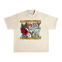 Sandshell merry christmas y'all Urban Heavy Tee - CowhideDigitalArt