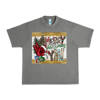Tornado merry christmas y'all Urban Heavy Tee - CowhideDigitalArt