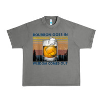 Tornado bourbon goes in wisdom comes out vintage t shirt Urban Heavy Tee - linhVisuals