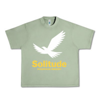 Oil Green Solitude Mountain Resort Urban Heavy Tee - linhVisuals