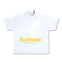 White Solitude Mountain Resort Urban Heavy Tee - linhVisuals