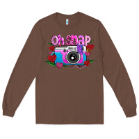 Chestnut Oh Snap Long Sleeve Tee - CowhideDigitalArt